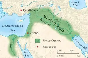 map of mesopotamia