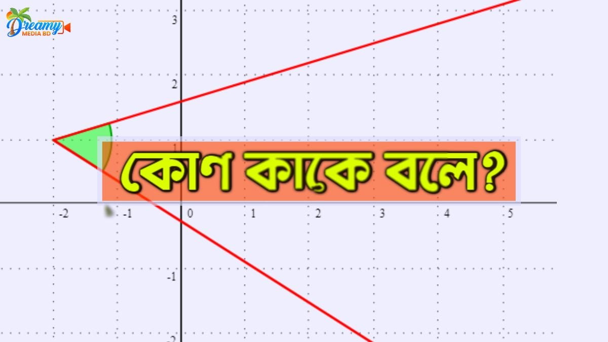 কোণ কাকে বলে