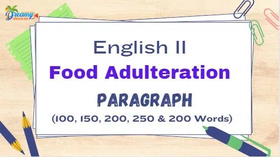 Food Adulteration Paragraph_ for all