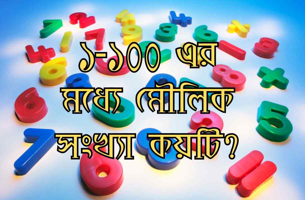 ১-১০০ এর মধ্যে মৌলিক সংখ্যা কয়টি