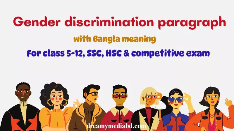 Gender discrimination paragraph
